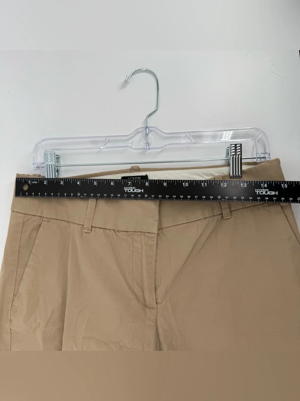 J. Crew Stretch City Fit Pants in Khaki